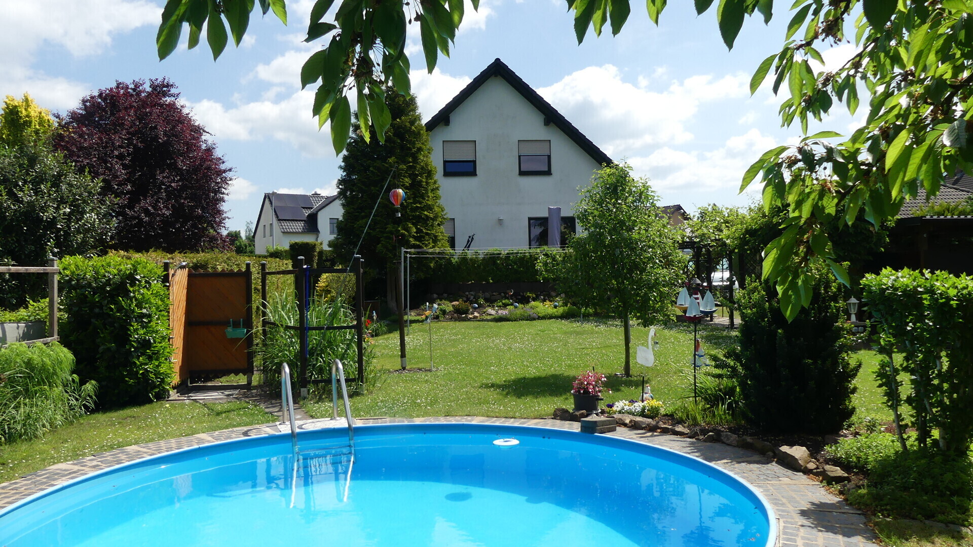 Hausansicht Gartenseite