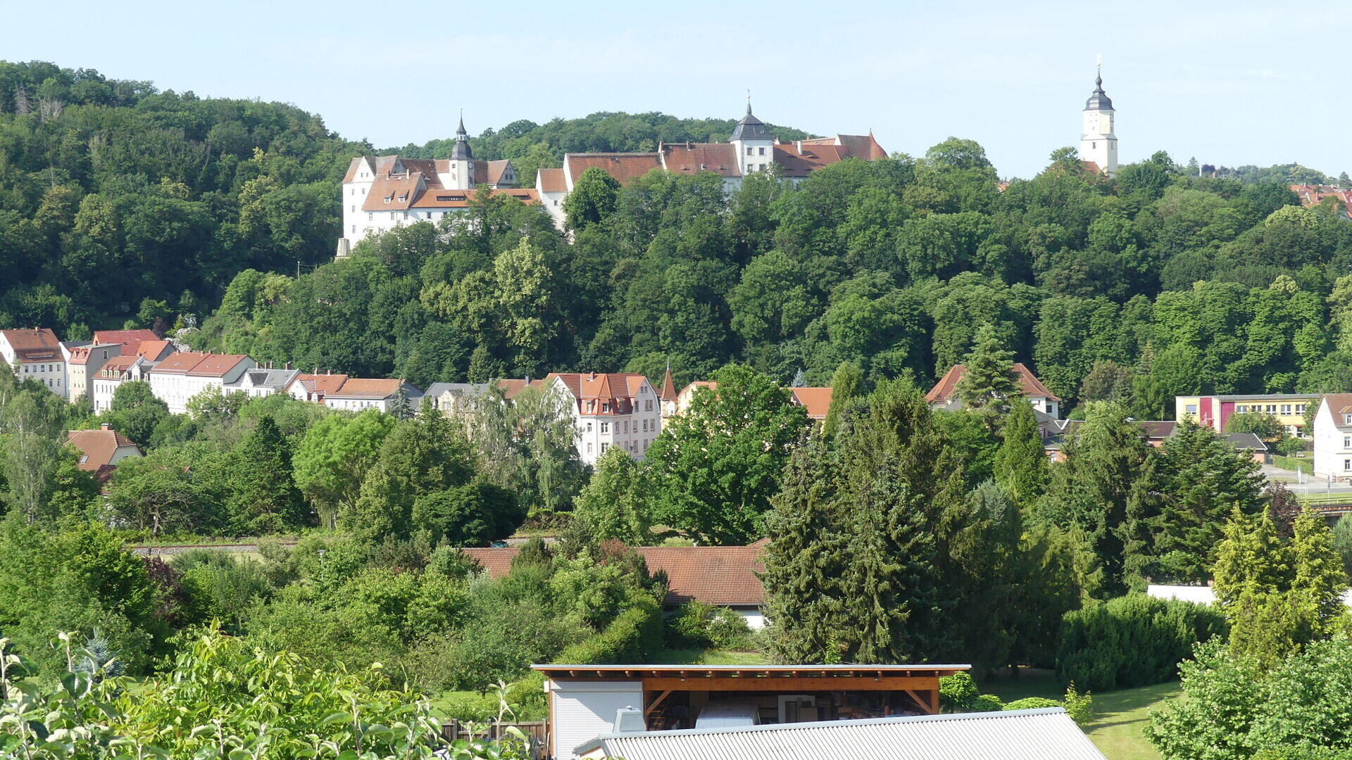 Aussicht vom Haus