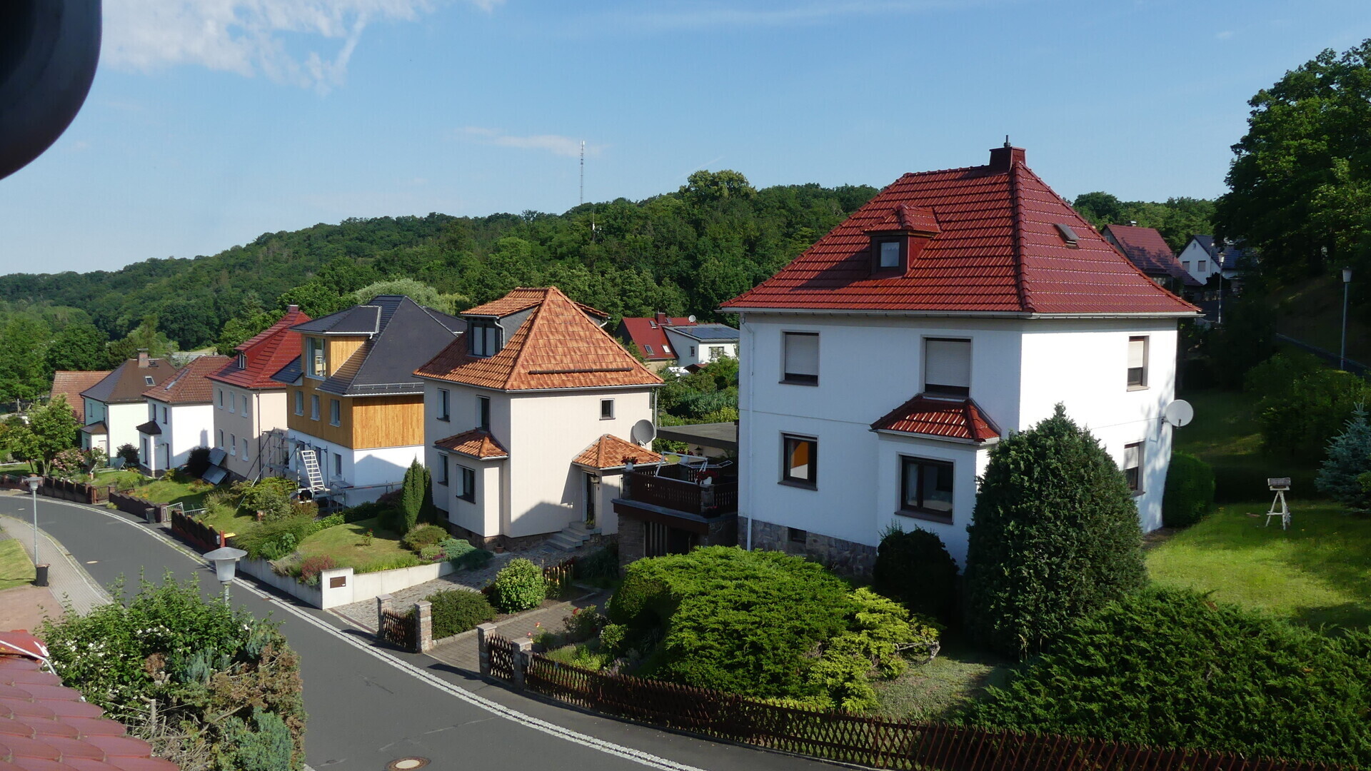Aussicht vom Haus