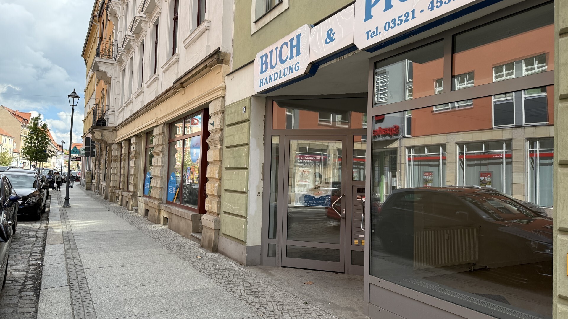 Ansicht des Ladens