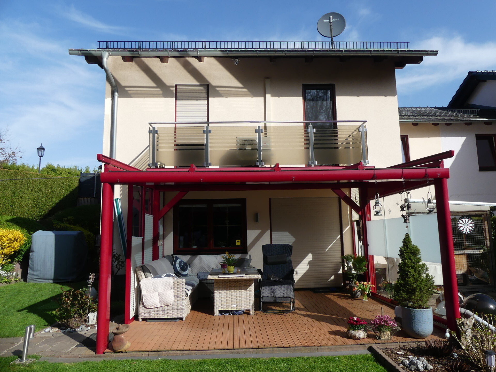 Hausansicht Gartenseite