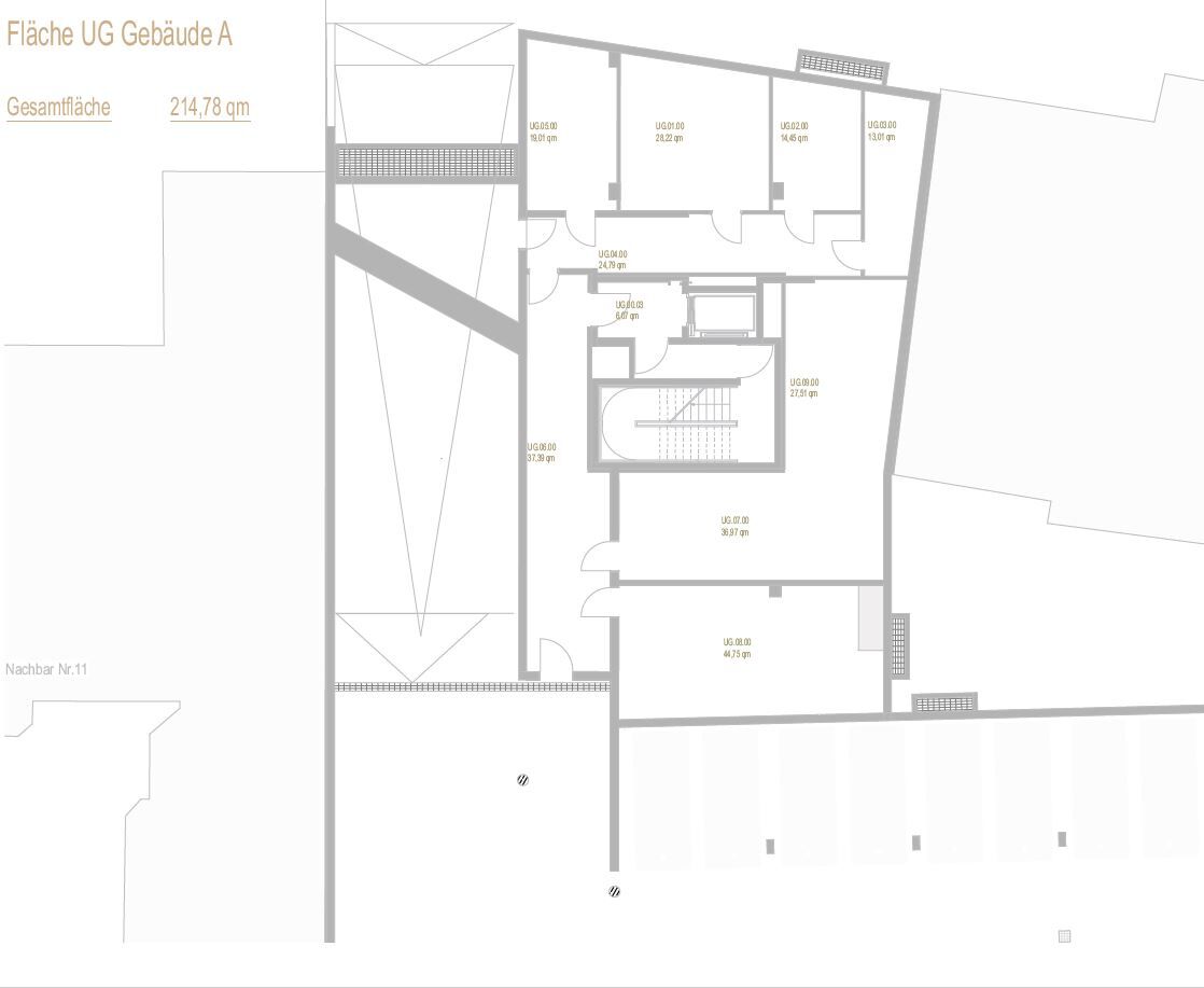 Grundriss UG