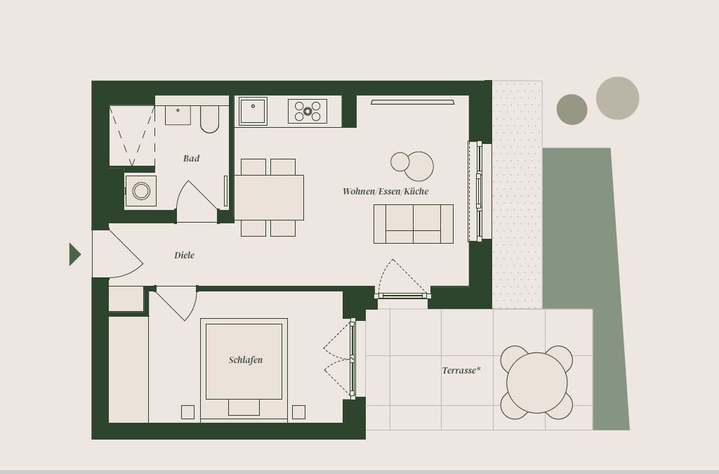 Grundriss WE 2.0.01