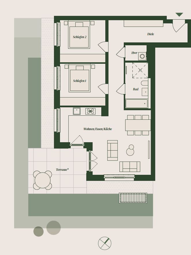 Grundriss WE 2.0.03
