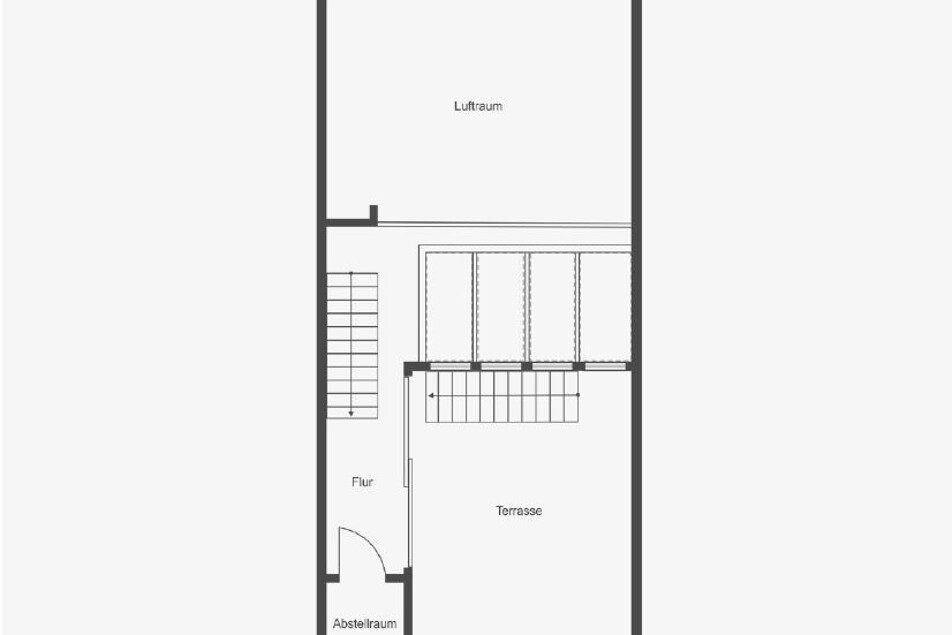 Grundriss Dachterrasse