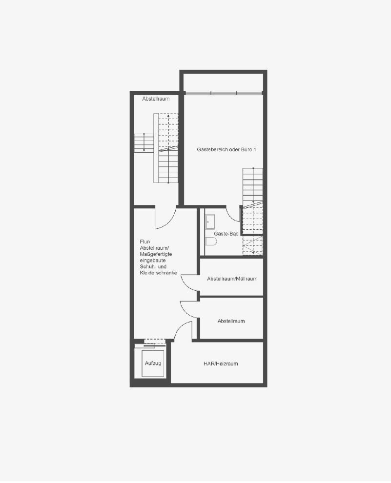Grundriss Souterrain