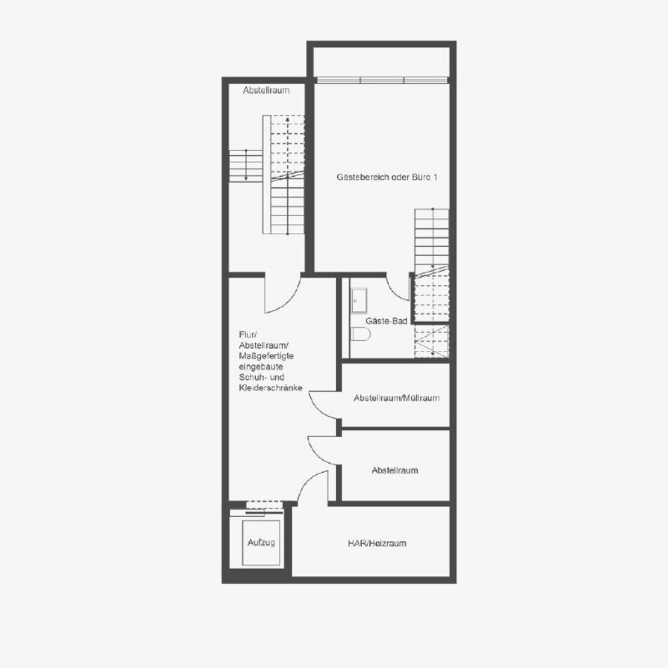 Grundriss Souterrain