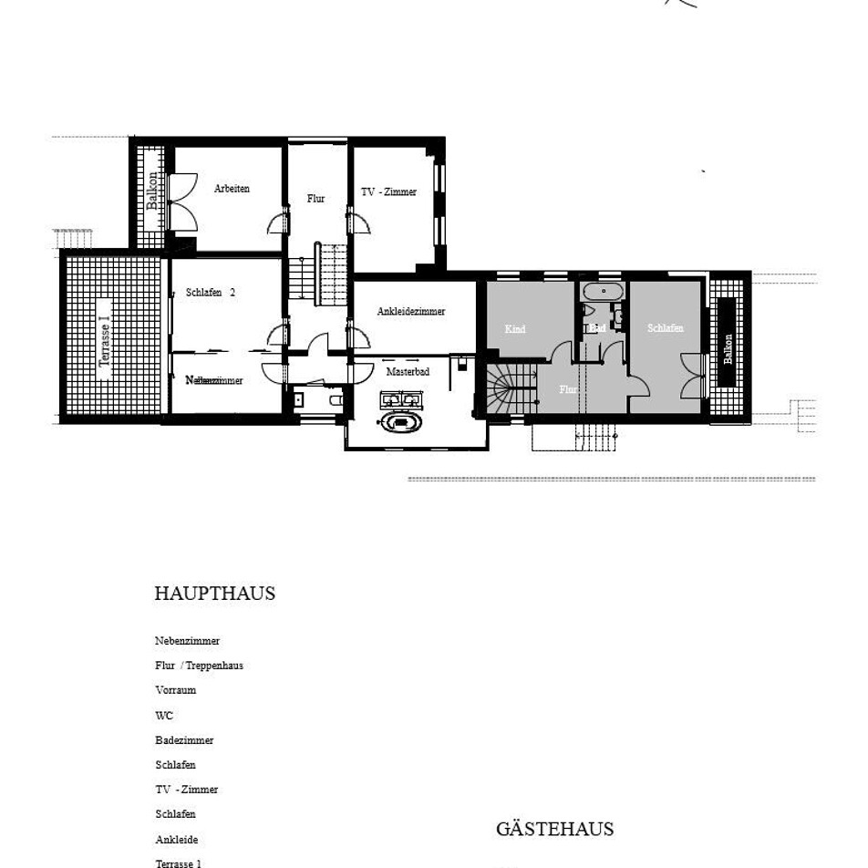 1.Obergeschoss & Zwischenetage 2