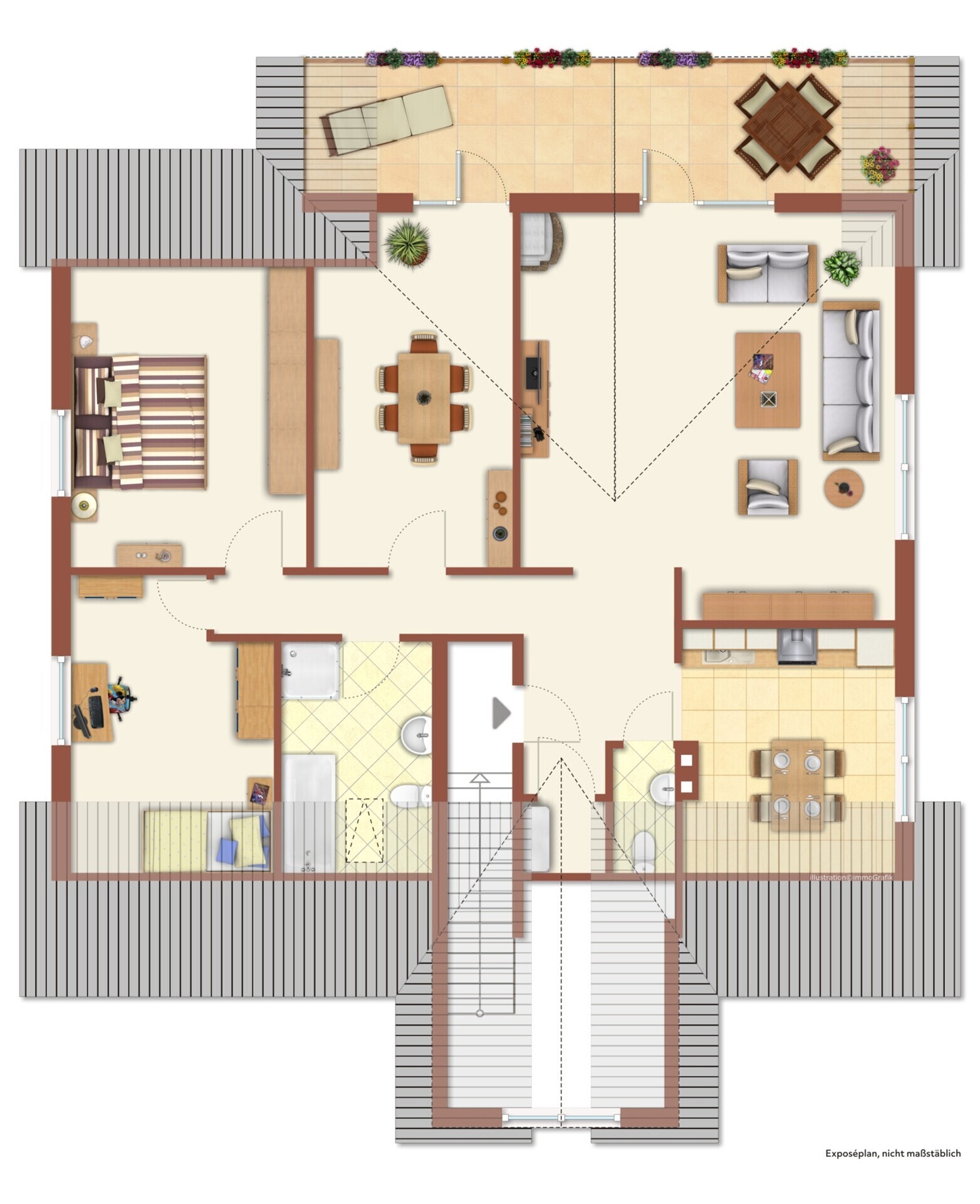 Grundriss Obergeschoss