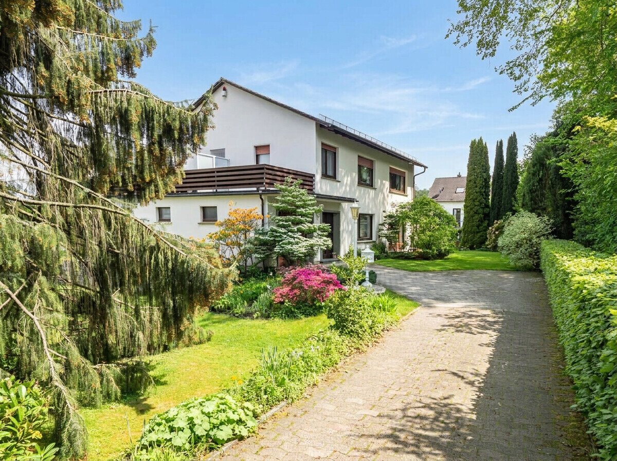 Zufahrt zum Haus