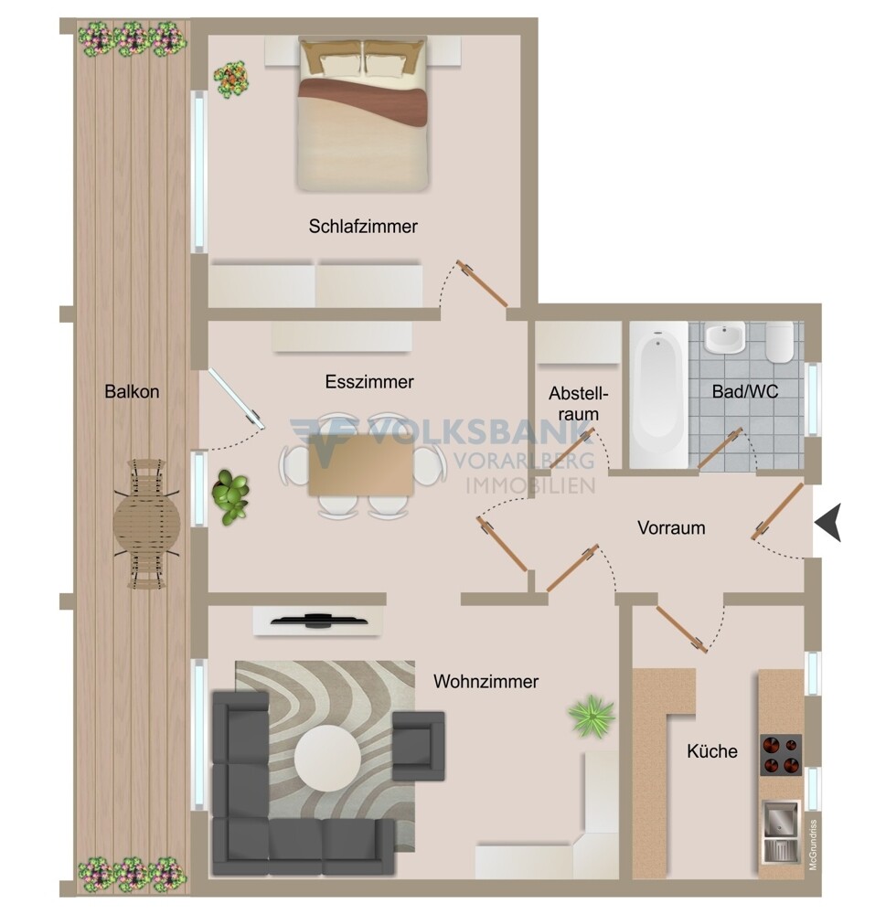 Wohnungsplan