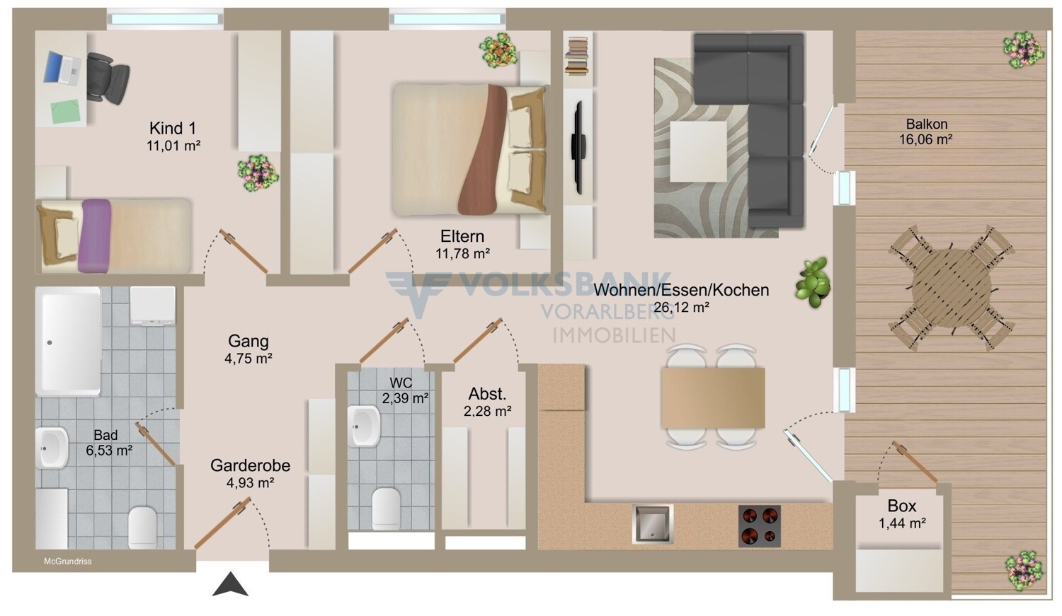 Wohnungsplan