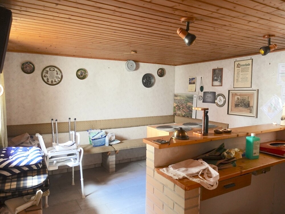 Bar im ehm Stallgebäude