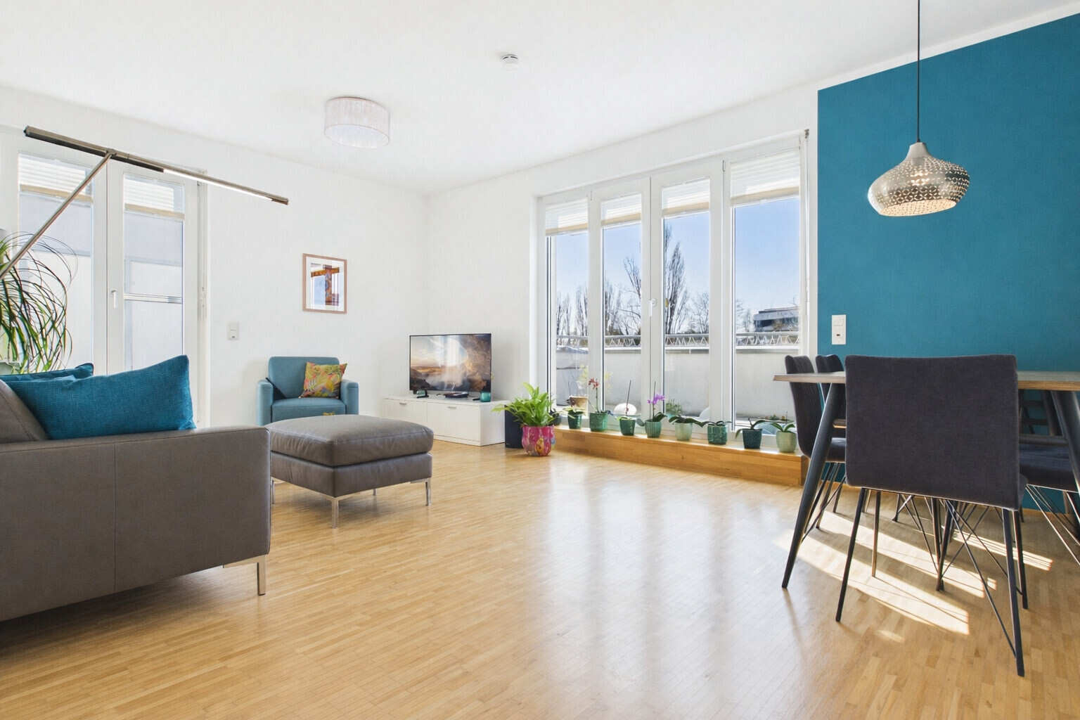 Penthouse Bad Homburg - Wohnzimmer