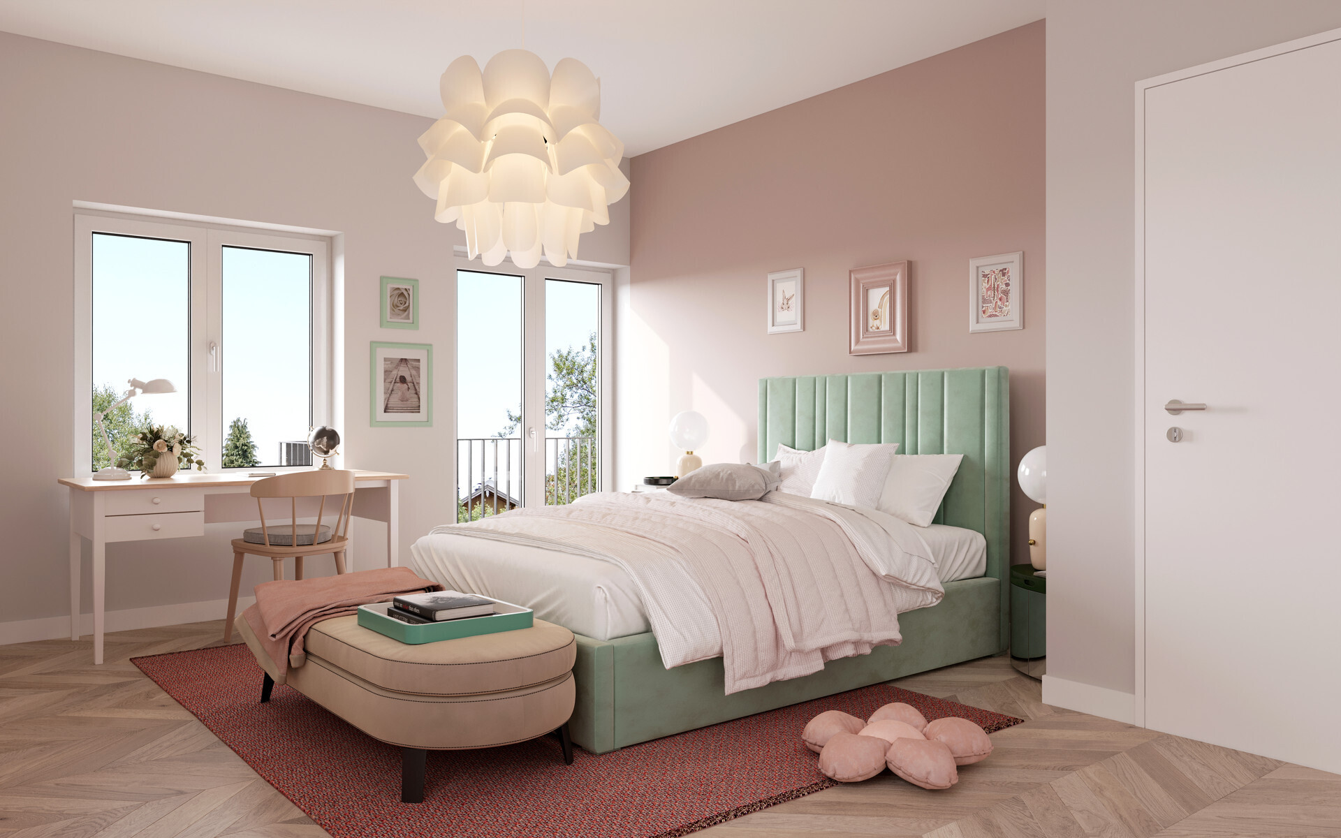 Schlafzimmer 