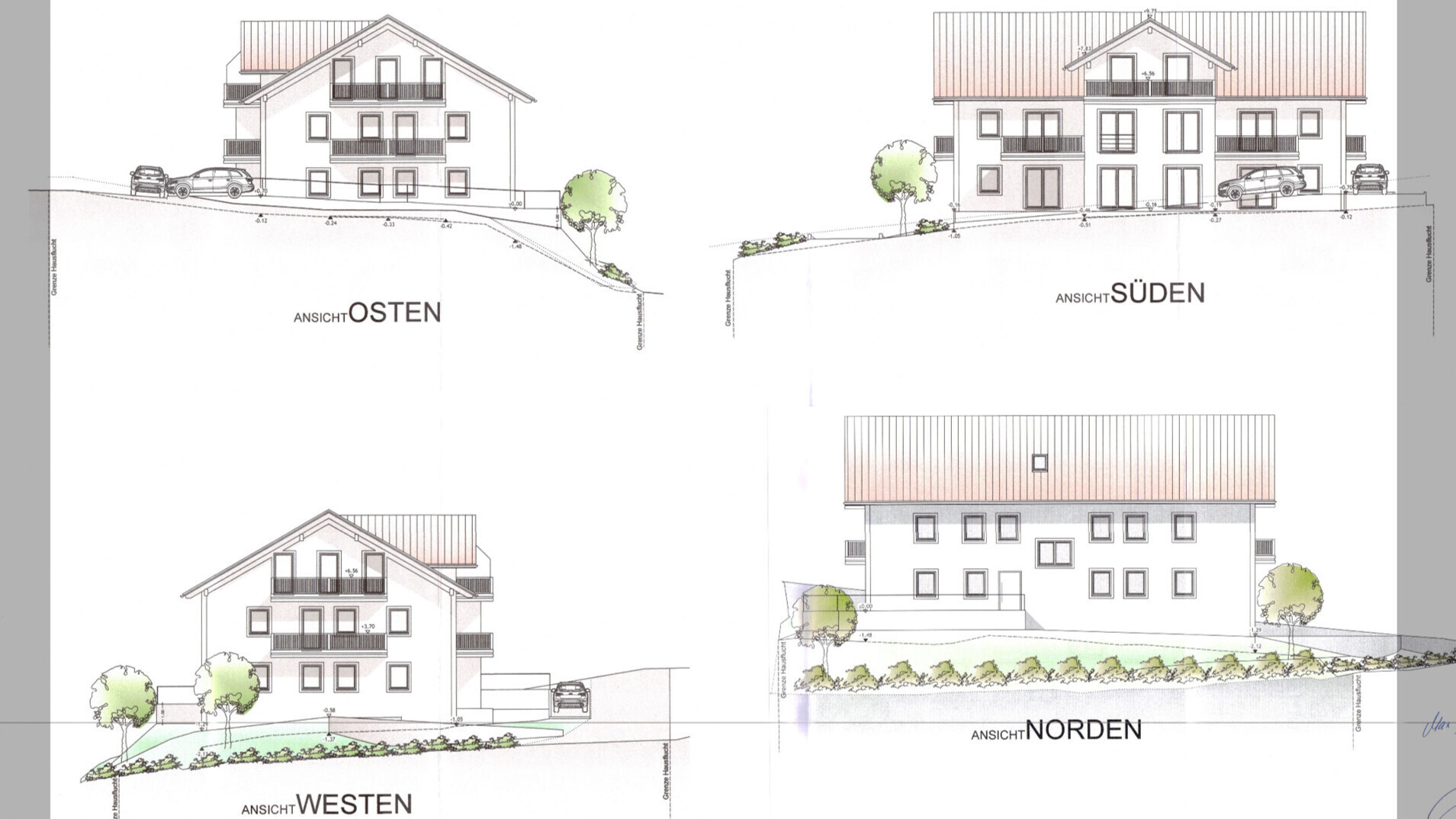 Visualisierung Bebauung