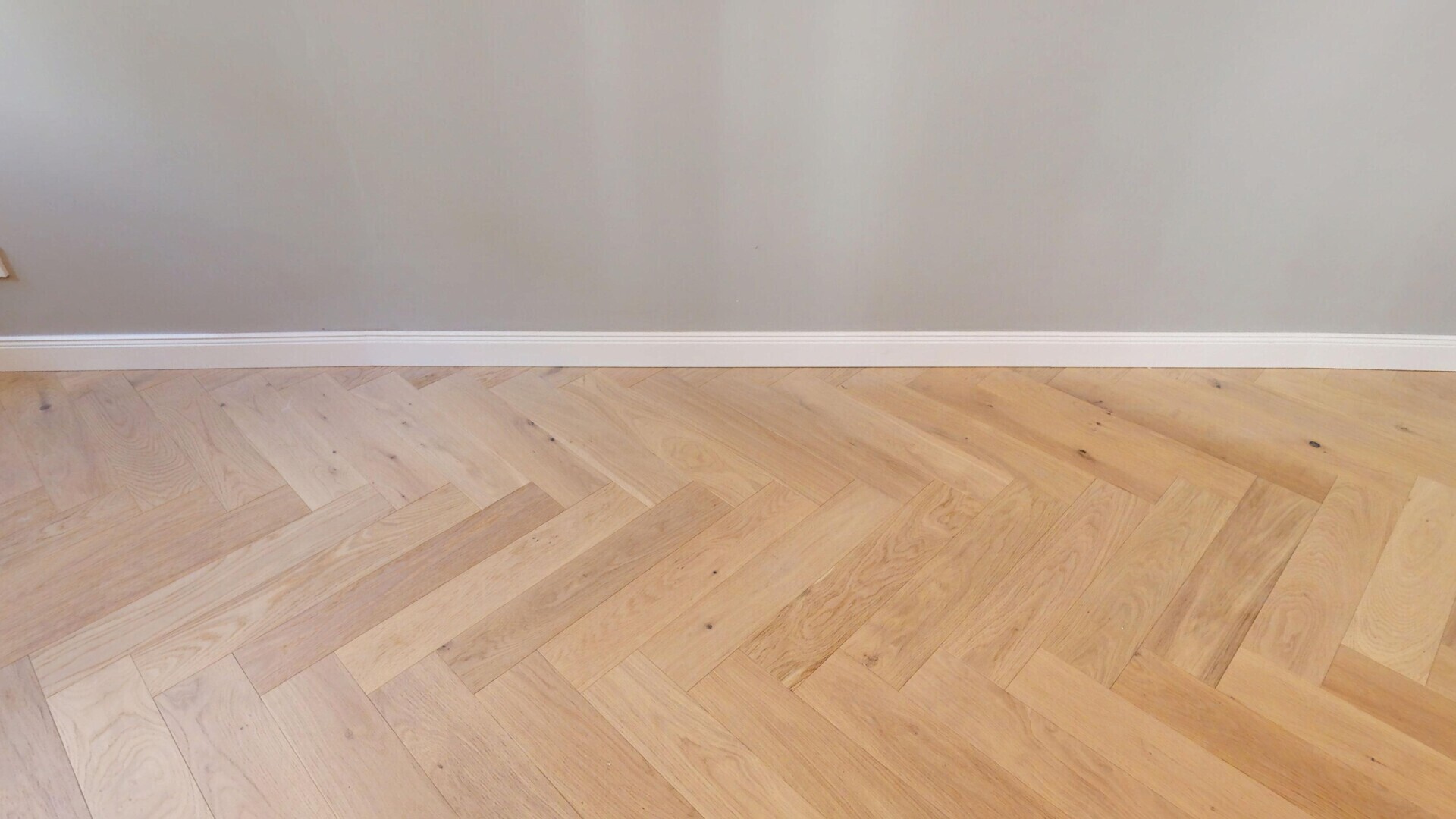 Neuer Fischgrätparkett, Eiche 