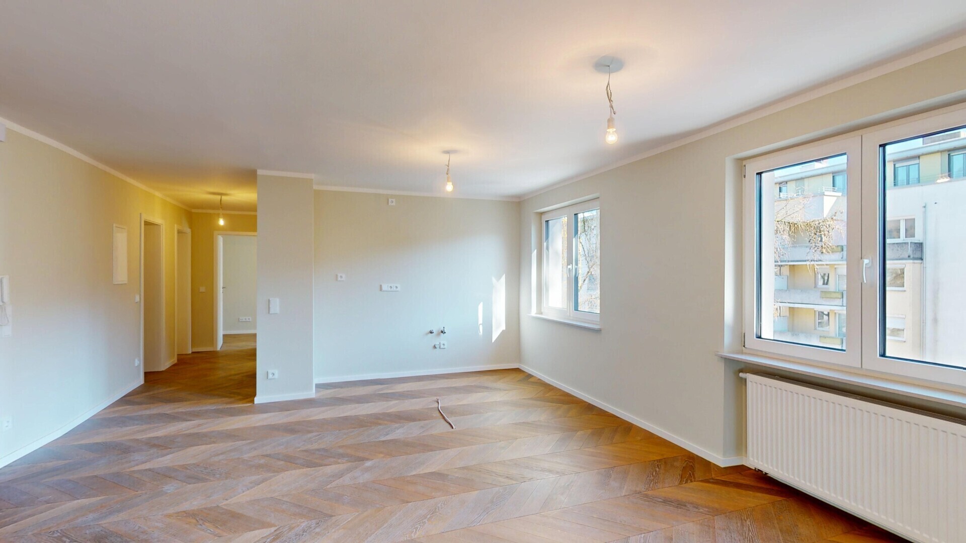 Offene Küche im Wohnraum integriert