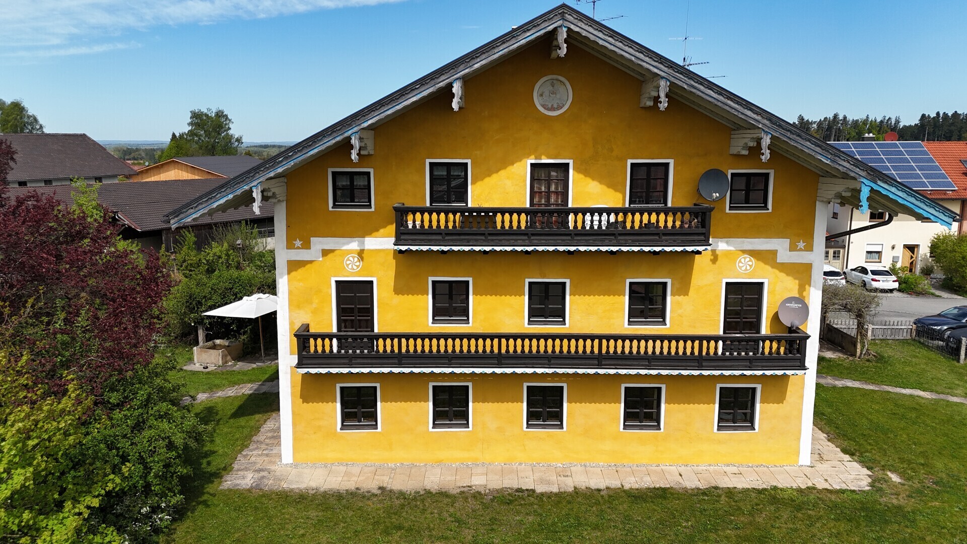 Haus- Südansicht 