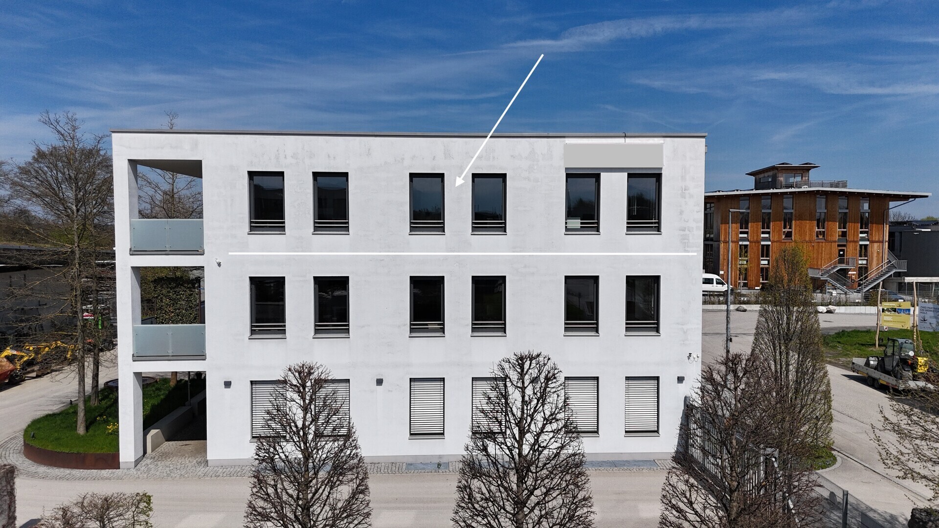 Bürogebäude Südseite