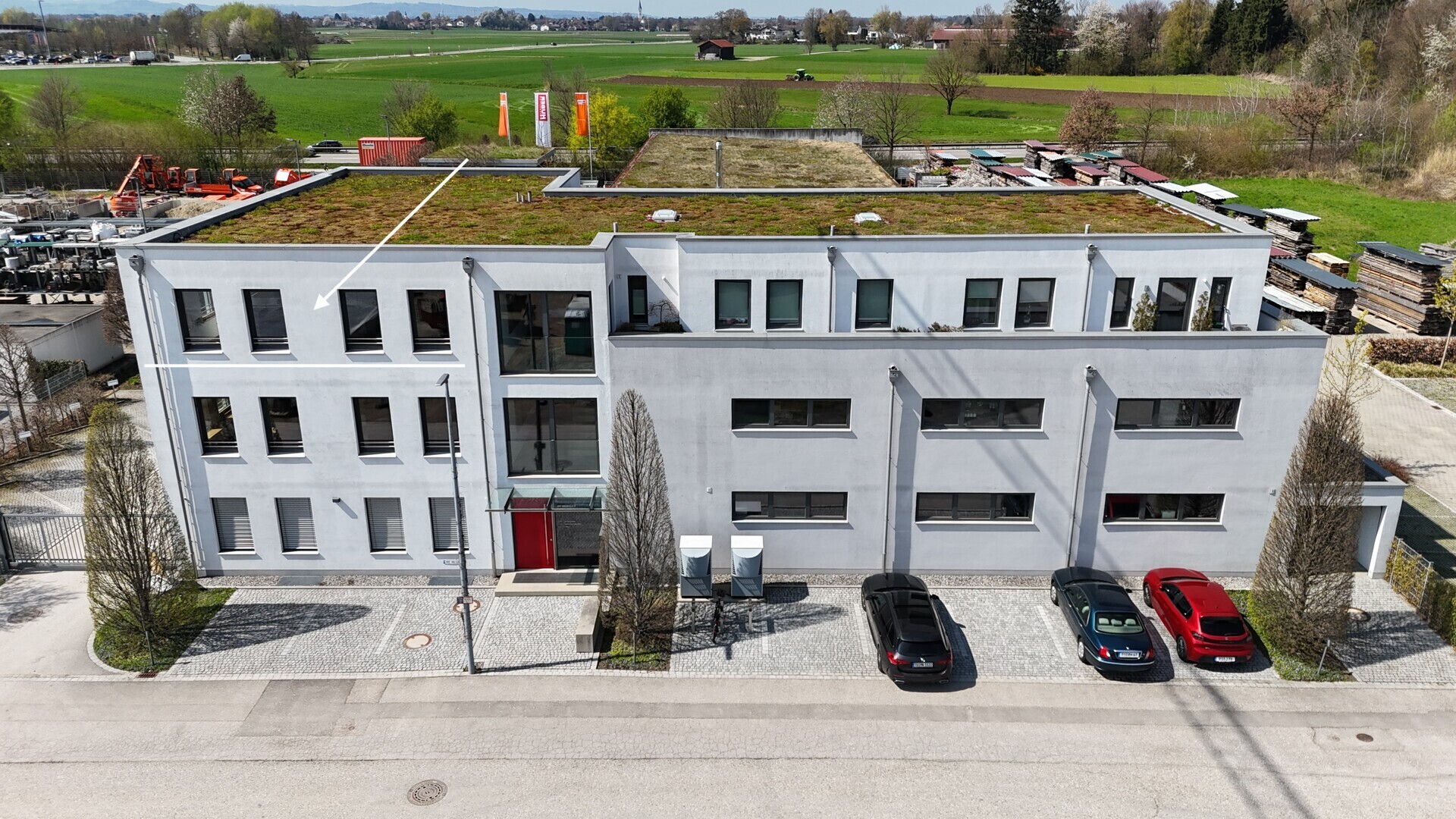 Bürogebäude Ostseite
