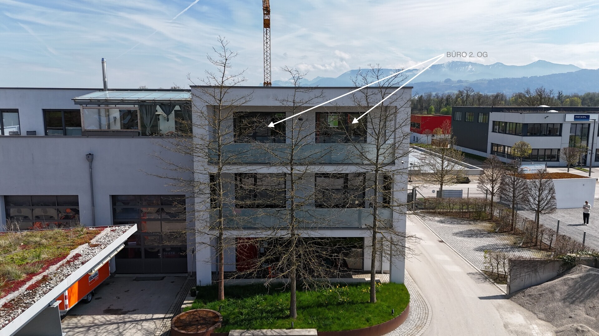 Bürogebäude Westseite