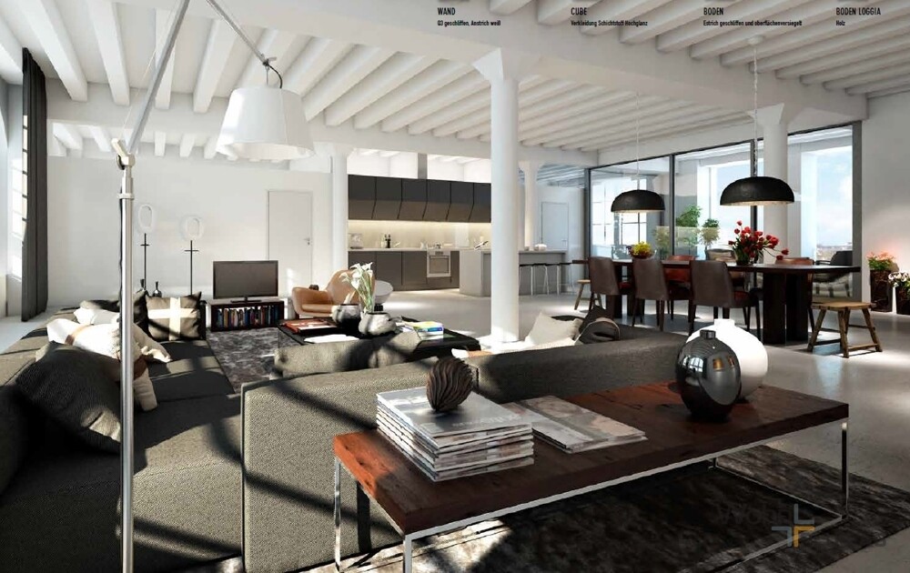 Loft-unverbindliche Visualisierung WPAG