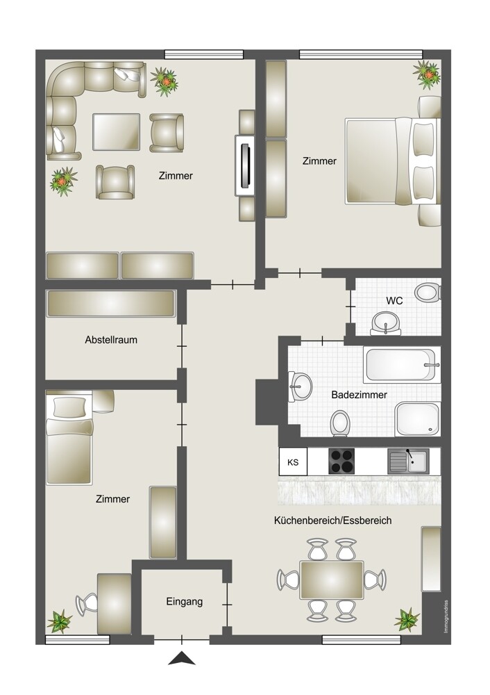 mögliche Grundrissvariante 1