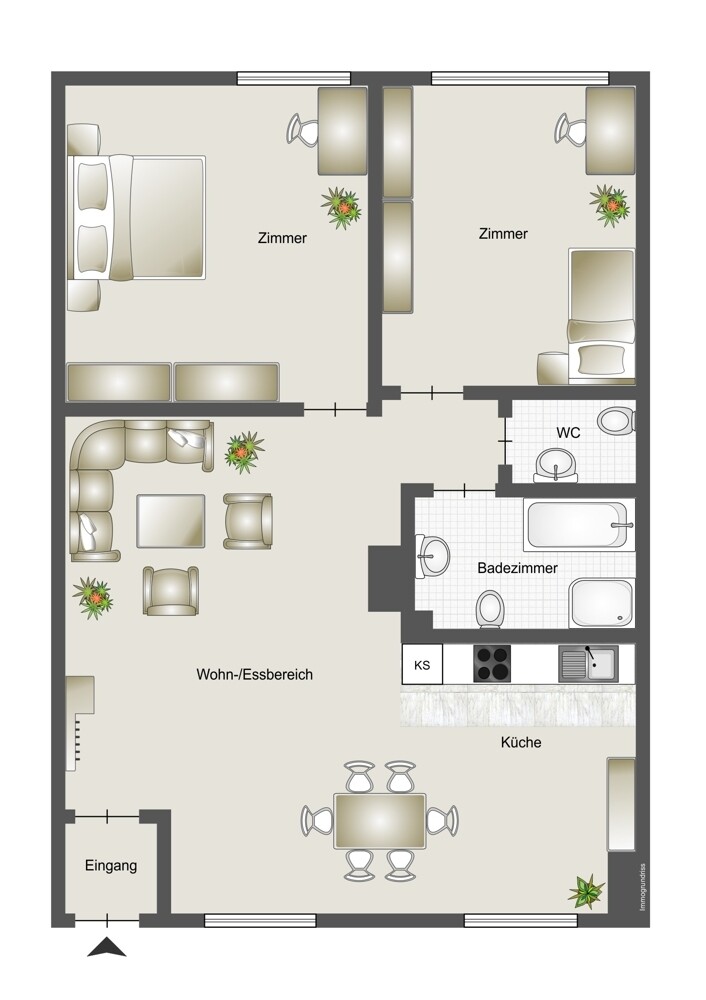 mögliche Grundrissvariante 2