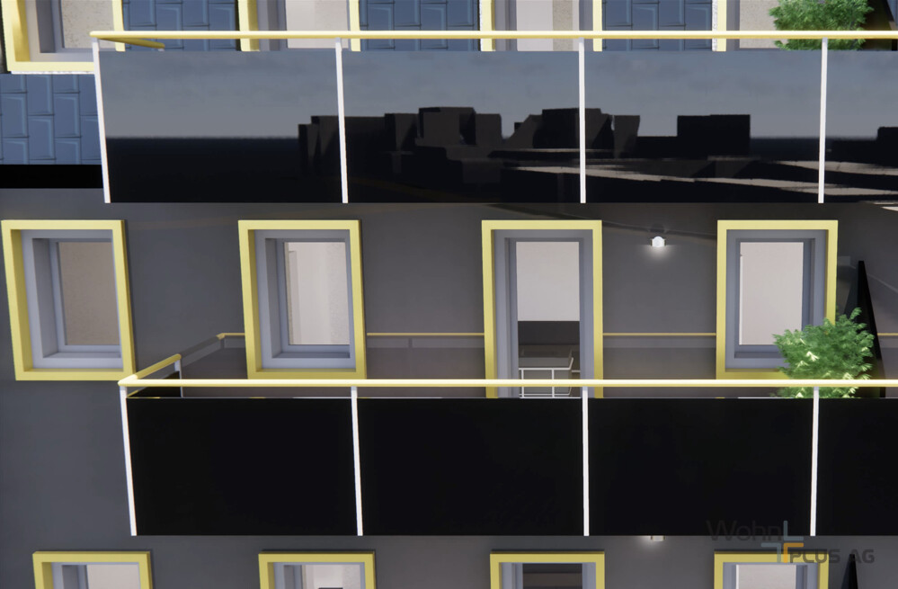 unverbindliche Visualisierung Fassade