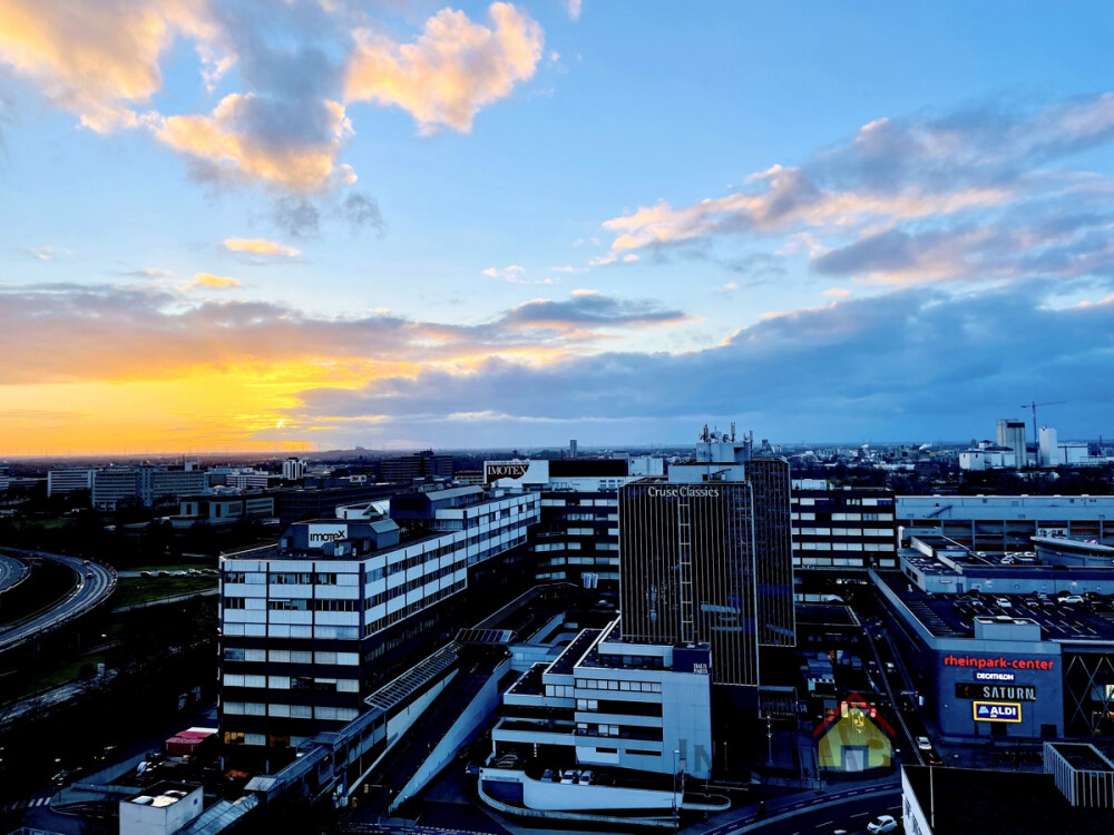 Sonnenuntergang West-Terrasse