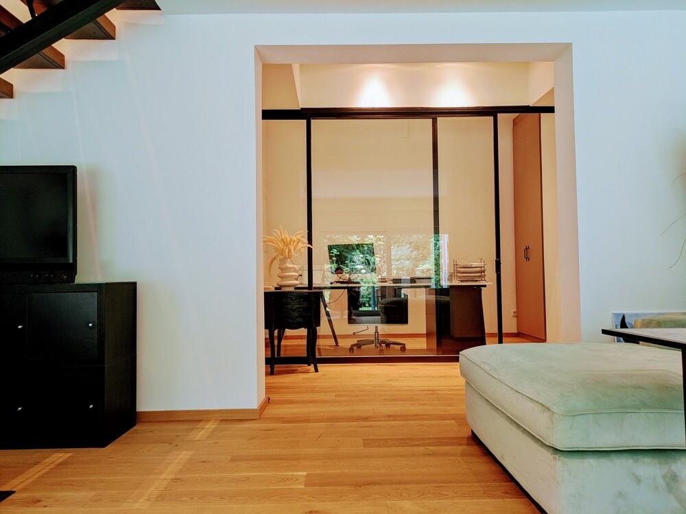 Blick auf das Arbeitszimmer