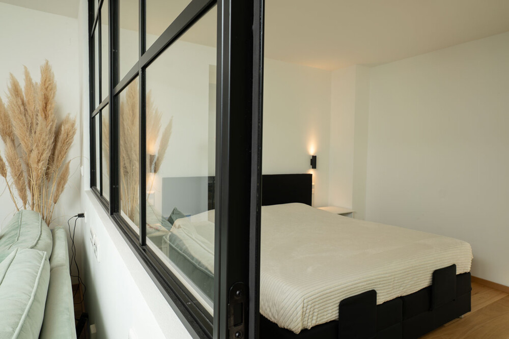 Schlafzimmer Gartengeschoss