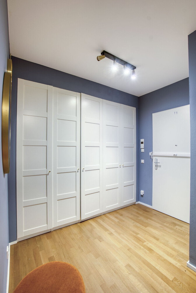 Entré mit großer Garderobe