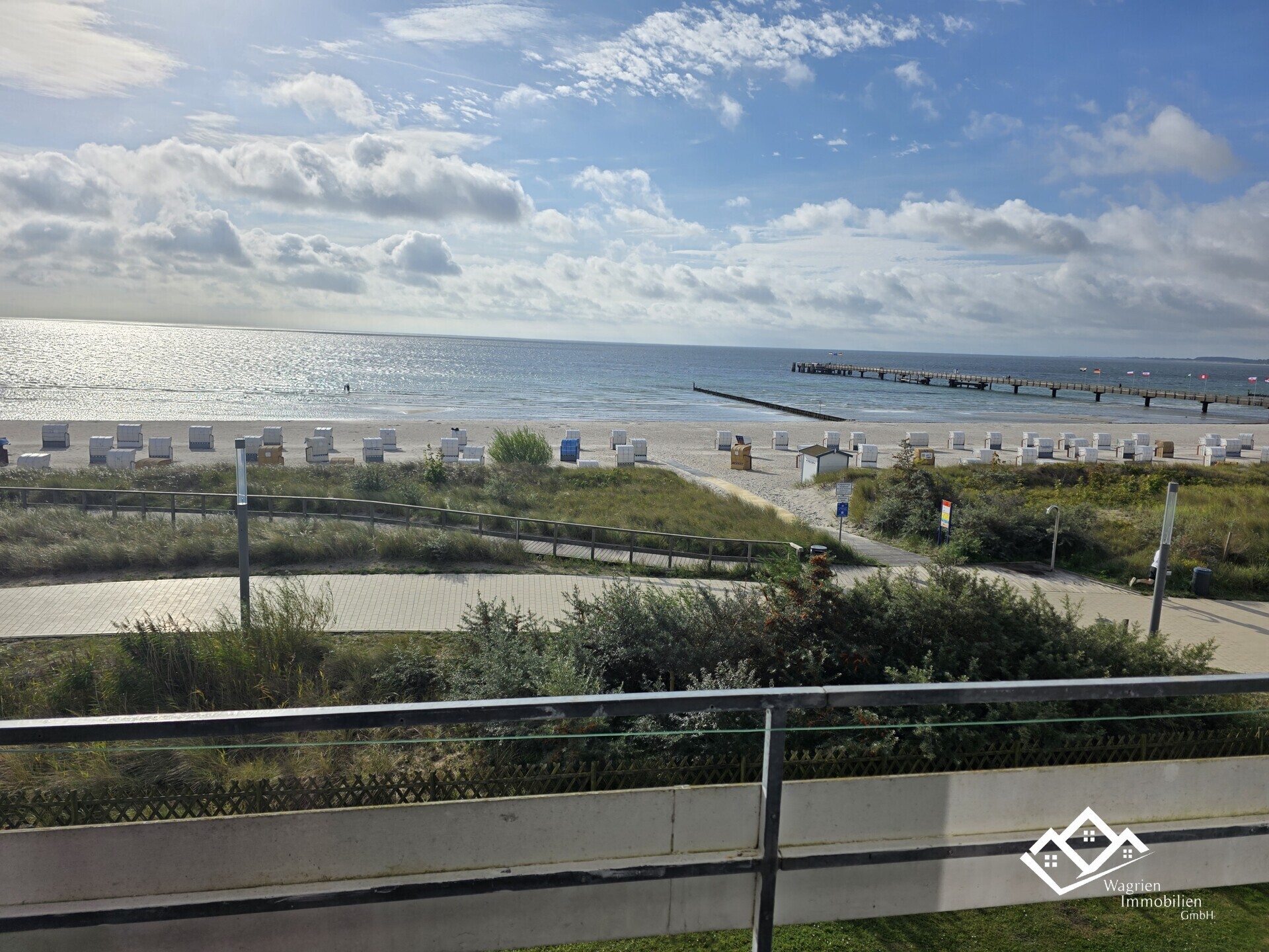 Ausblick Balkon