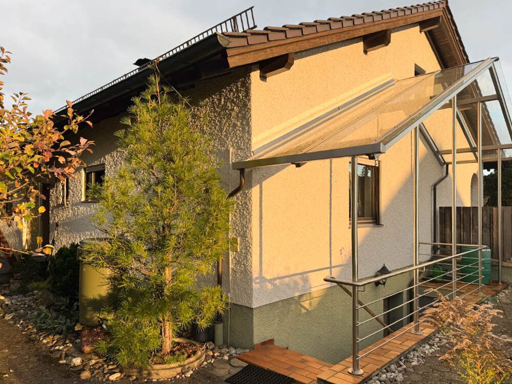 Westansicht am Abend