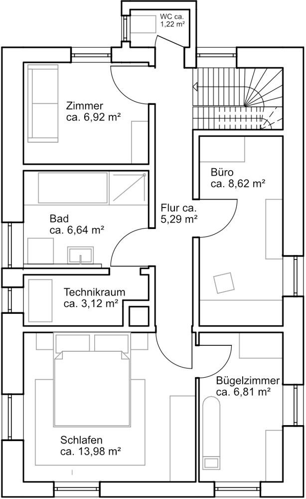 Grundriss OG