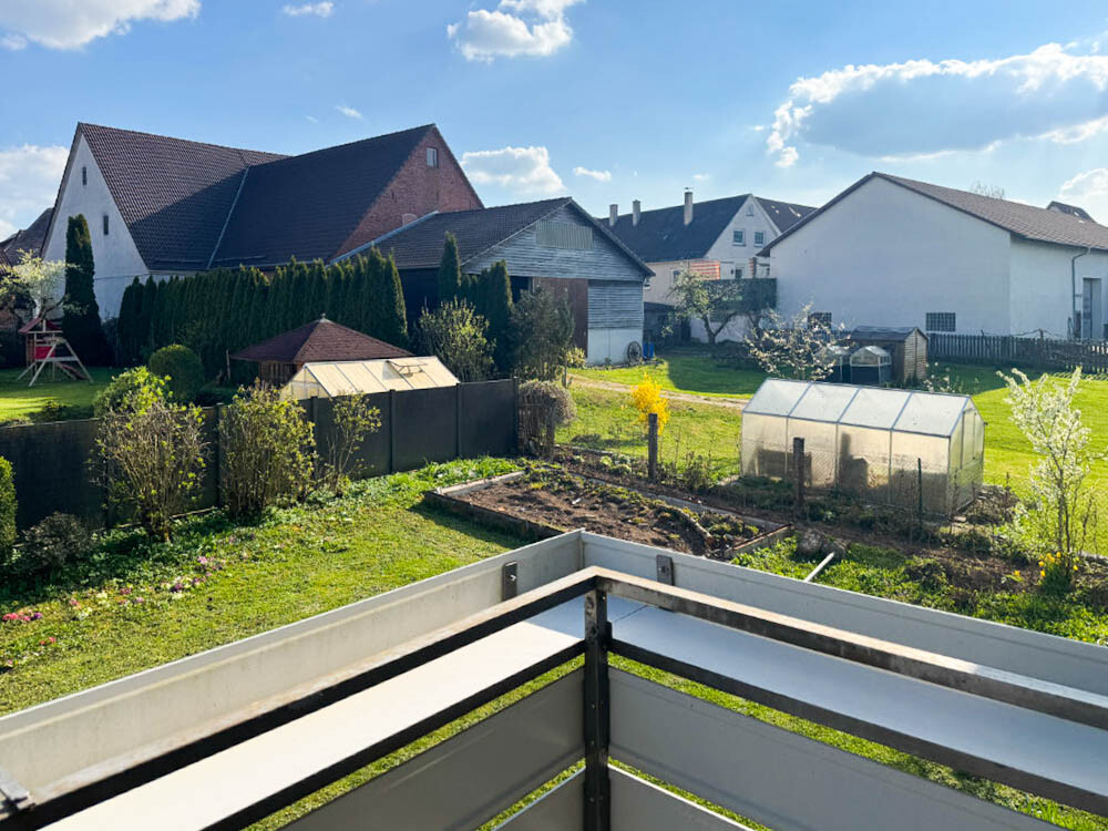 Balkon Ausblick