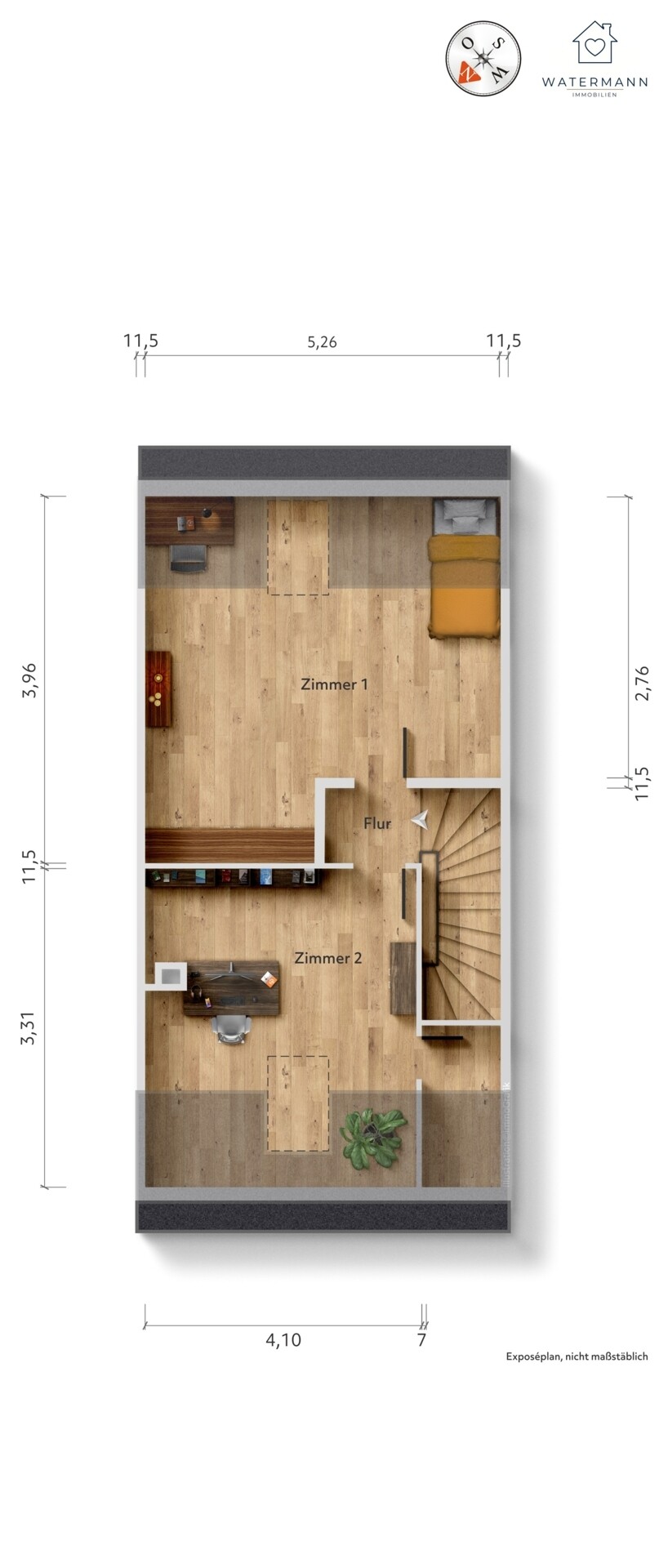Grundriss - Dachgeschoss