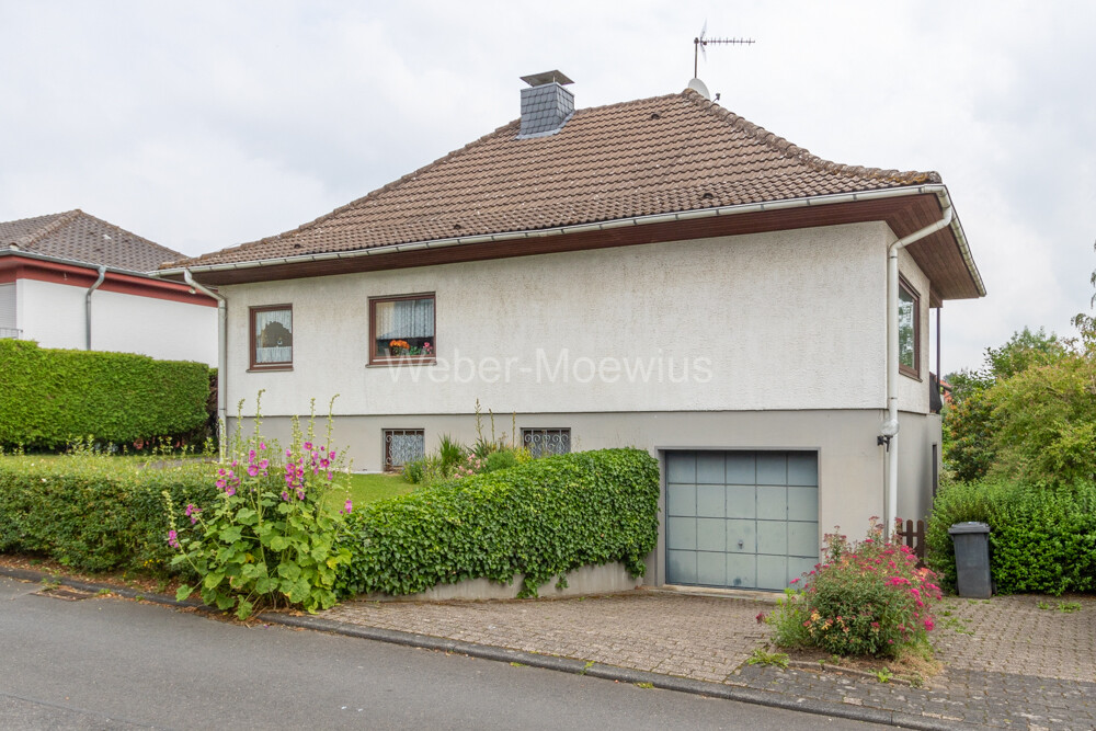 2905 Hausansicht mit Garage