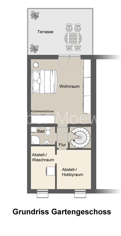 3411 Grundriss Gartengeschoss