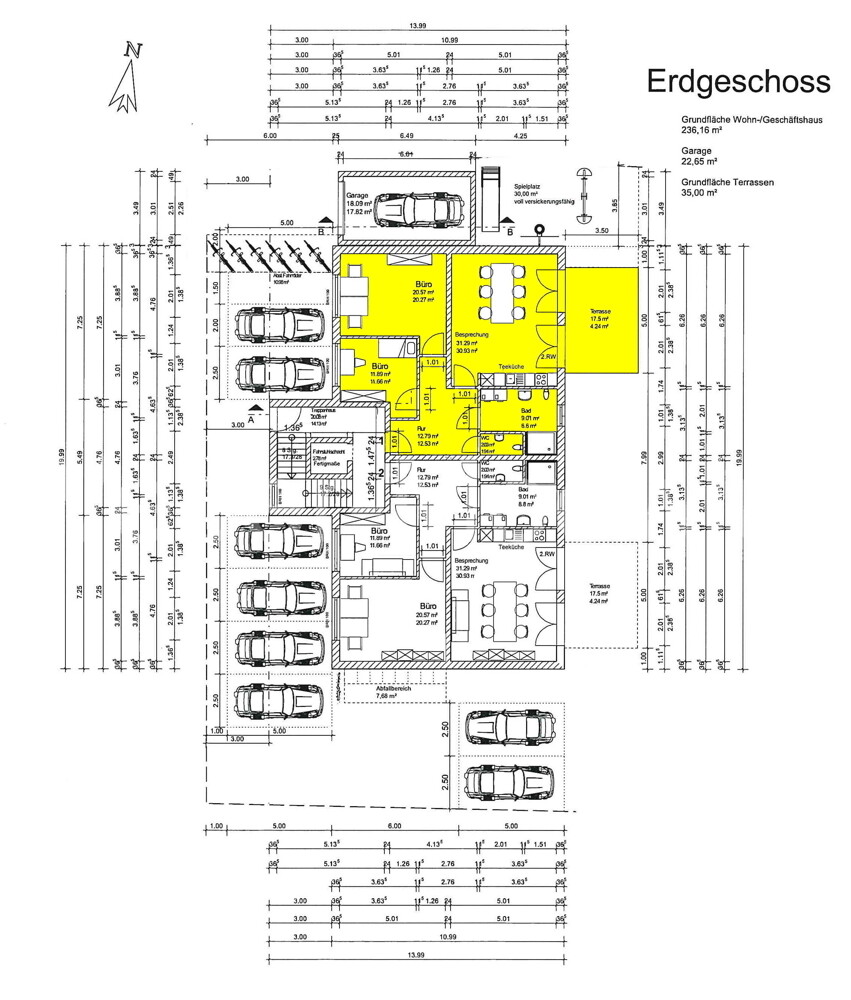 3416 Grundriss EG Gewerbe links
