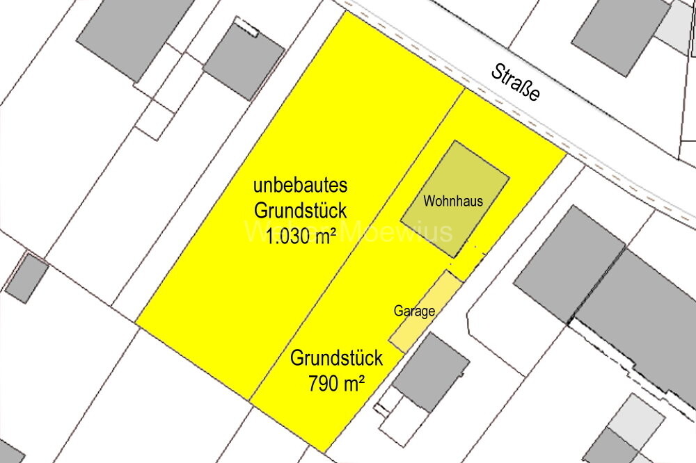 3421 Lageplan