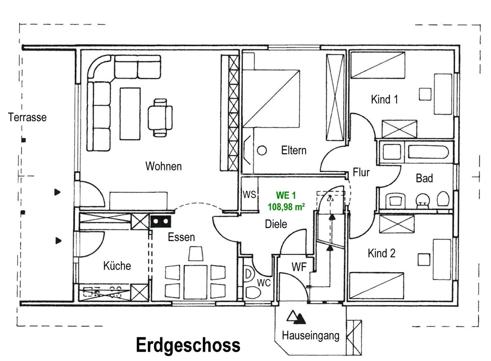 3421 Grundriss Erdgeschoss