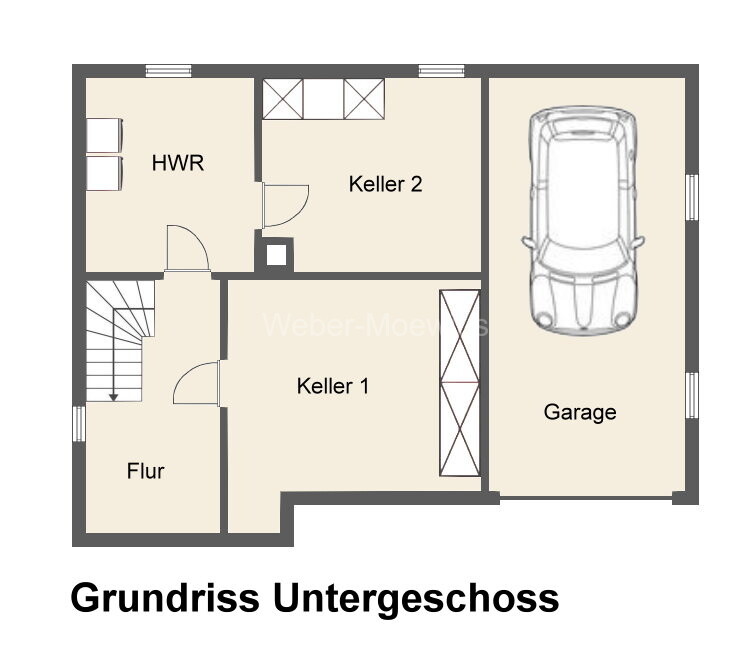 3432 Grundriss Untergeschoss