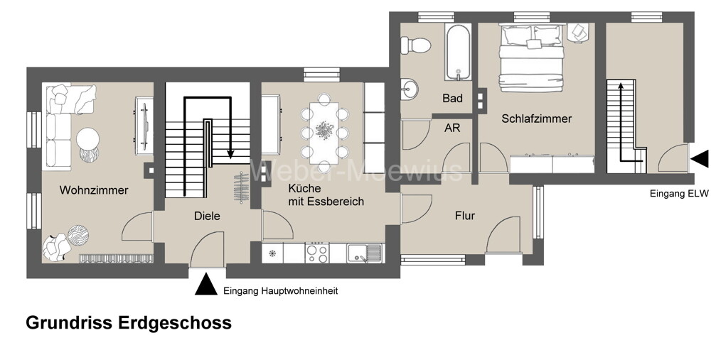 3433 Grundriss Erdgeschoss