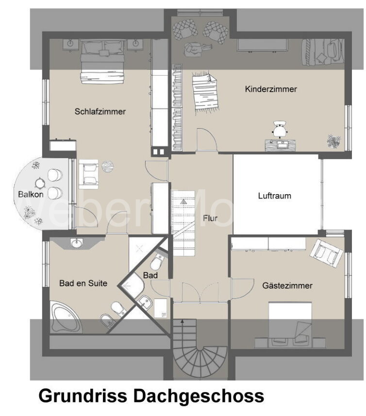 3437 Grundriss Dachgeschoss