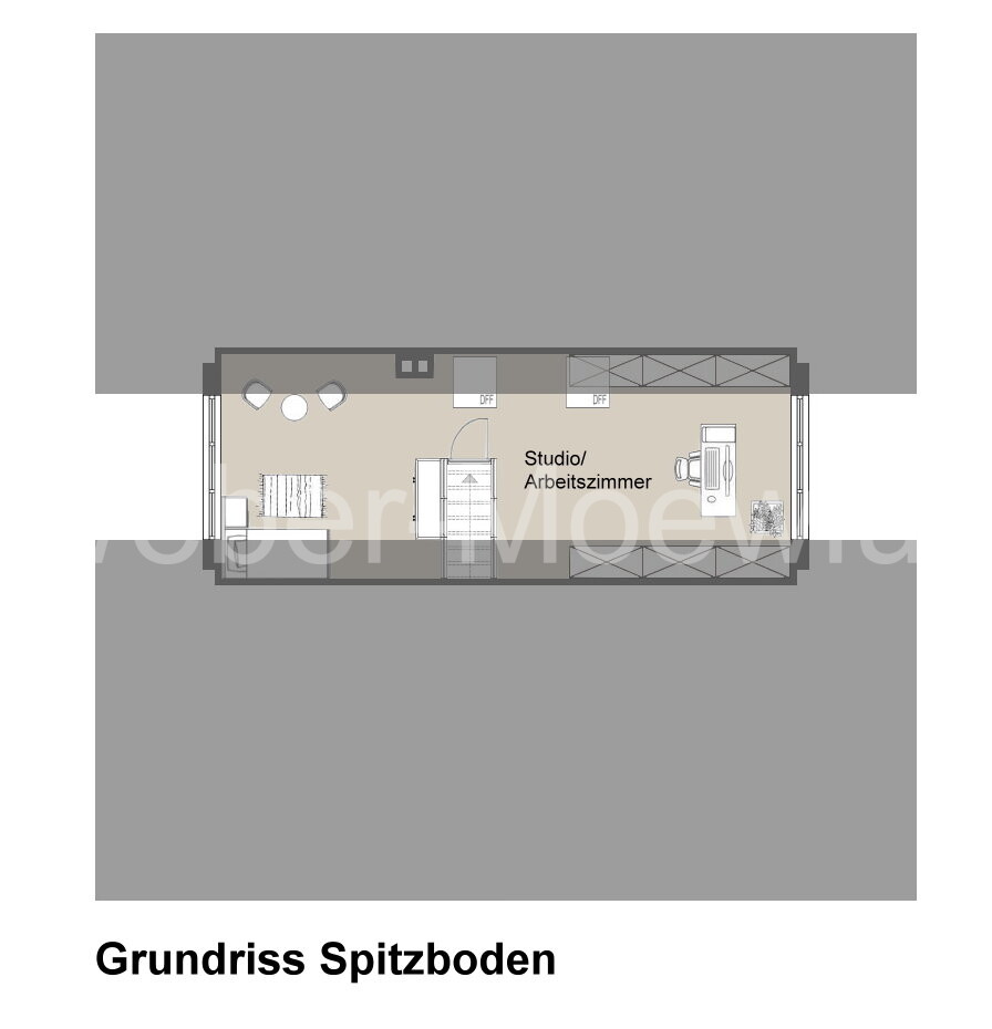 3437 Grundriss Spitzboden