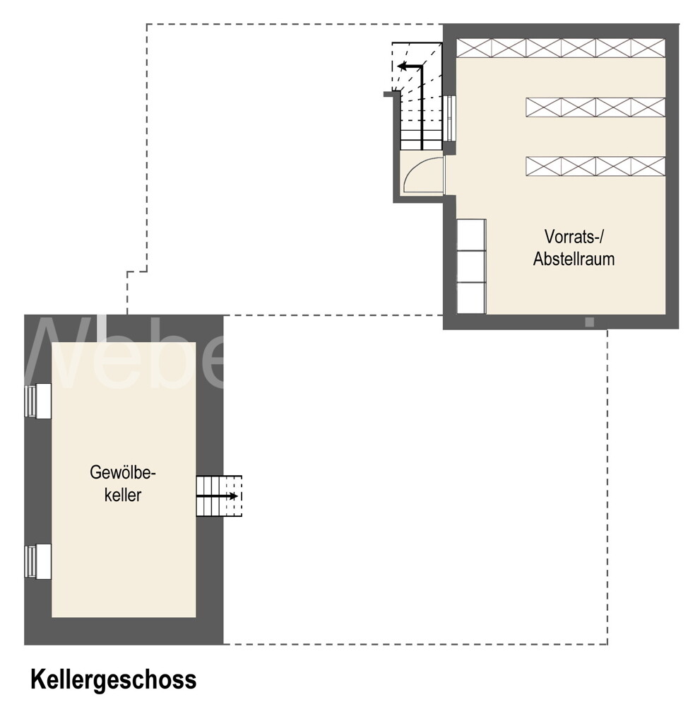 3444 Grundriss Kellergeschoss