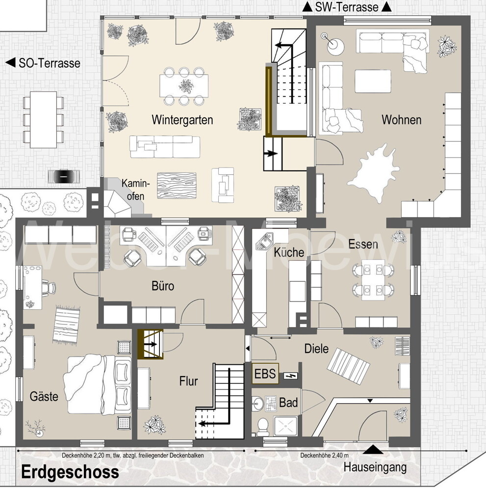 3444 Grundriss Erdgeschoss